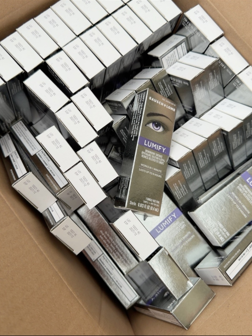 Lumify Eye Redness Reliever Drops — White/Silver Packaging